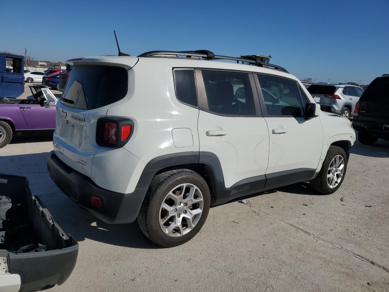 2018 Jeep Renegade VIN ZACCJABB1JPH34589 Copart auction photo, front end / minor dent/scratches damage thumbnail 3