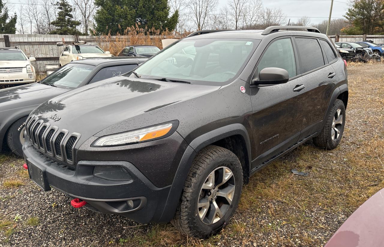 2014 Jeep Cherokee VIN 1C4PJMBS9EW236989 Copart auction photo, front end / minor dent/scratches damage thumbnail 2