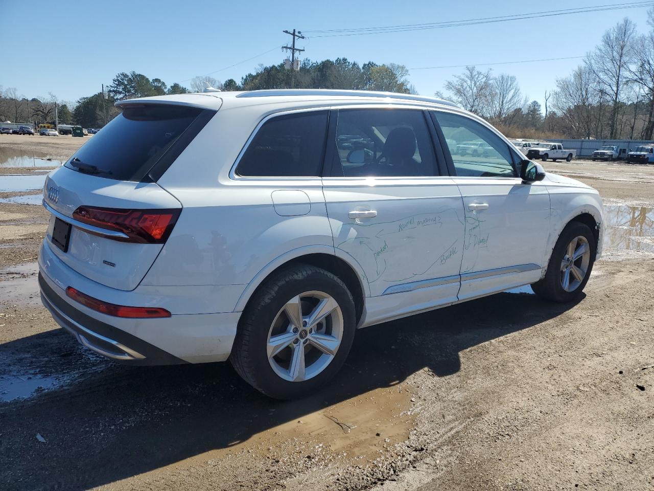 2023 Audi Q7 VIN WA1AXBF71PD016530 Copart auction photo, side damage thumbnail 3