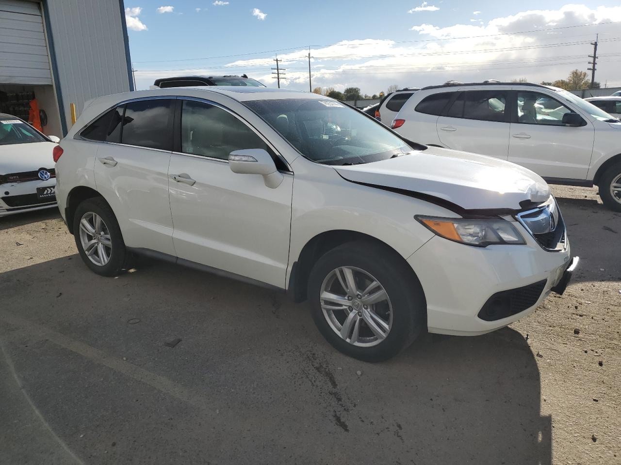 2015 Acura RDX VIN 5J8TB3H32FL000209 Copart auction photo, front end damage thumbnail 4