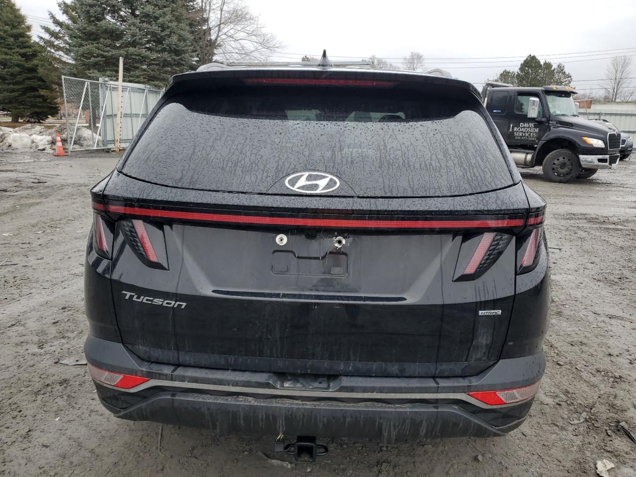 2023 Hyundai Tucson VIN 5NMJBCAE2PH188721 Copart auction photo, front end / all over damage thumbnail 6