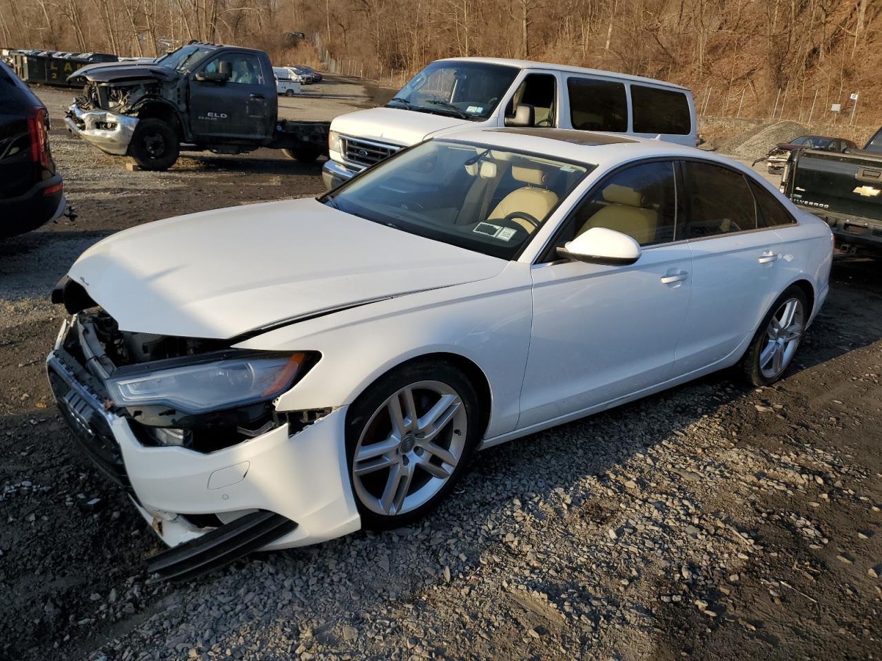 2015 Audi A6 VIN WAUGFAFC6FN024638