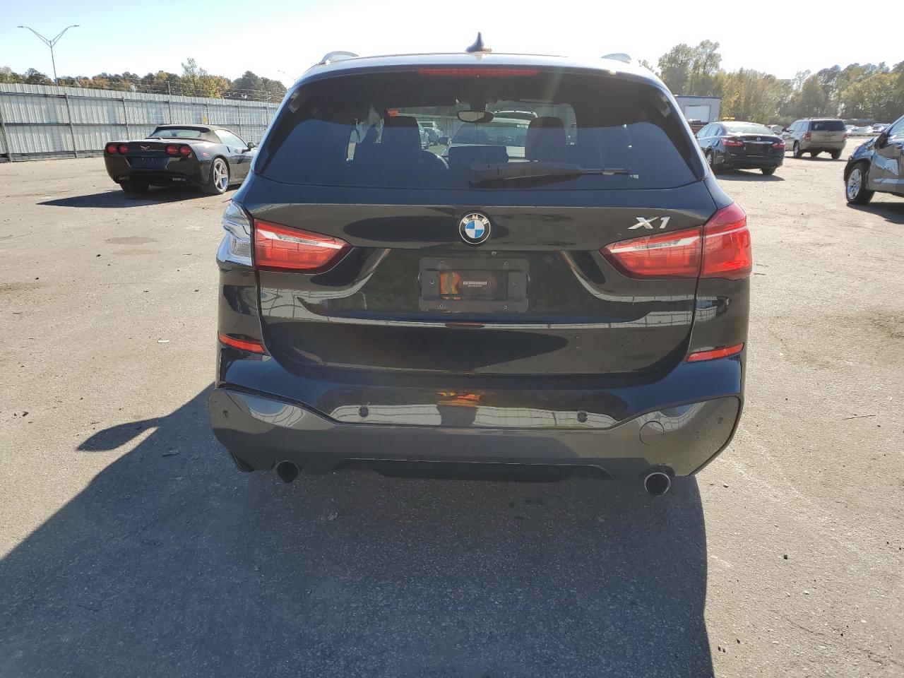 2017 BMW X1 VIN WBXHT3C31H5F82163 Copart auction photo, front end damage thumbnail 6