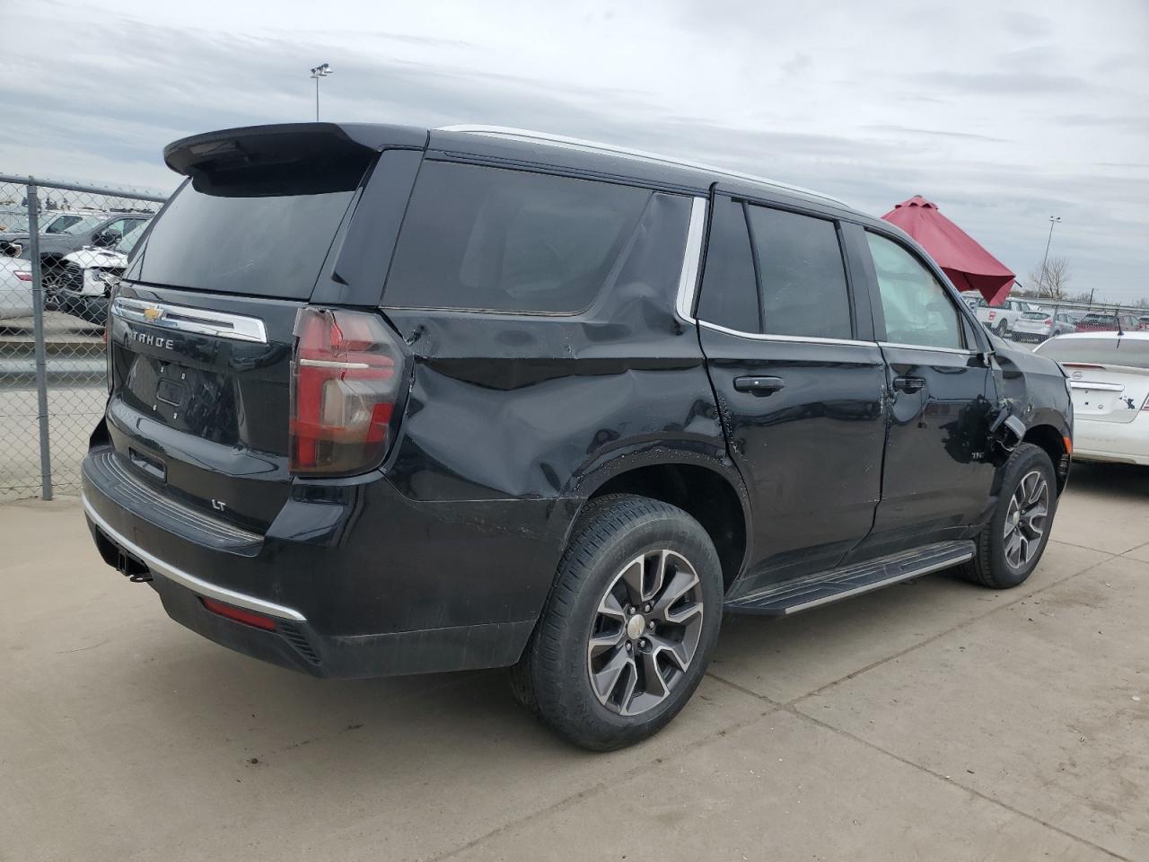 2023 Chevrolet Tahoe VIN 1GNSCNKD2PR168880 Copart auction photo, all over damage thumbnail 3