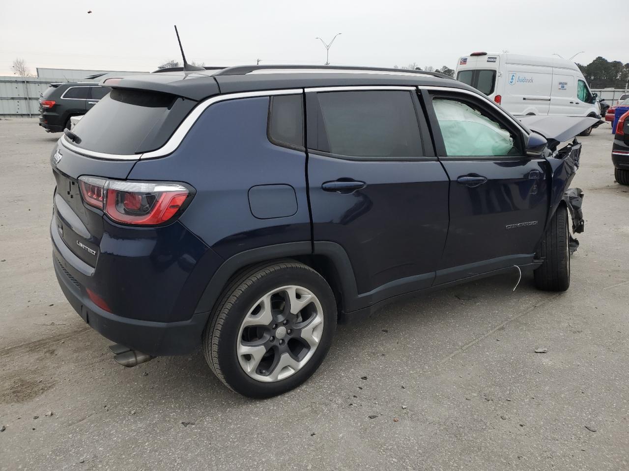2019 Jeep Compass VIN 3C4NJDCB4KT683754 Copart auction photo, all over / frame damage damage thumbnail 3