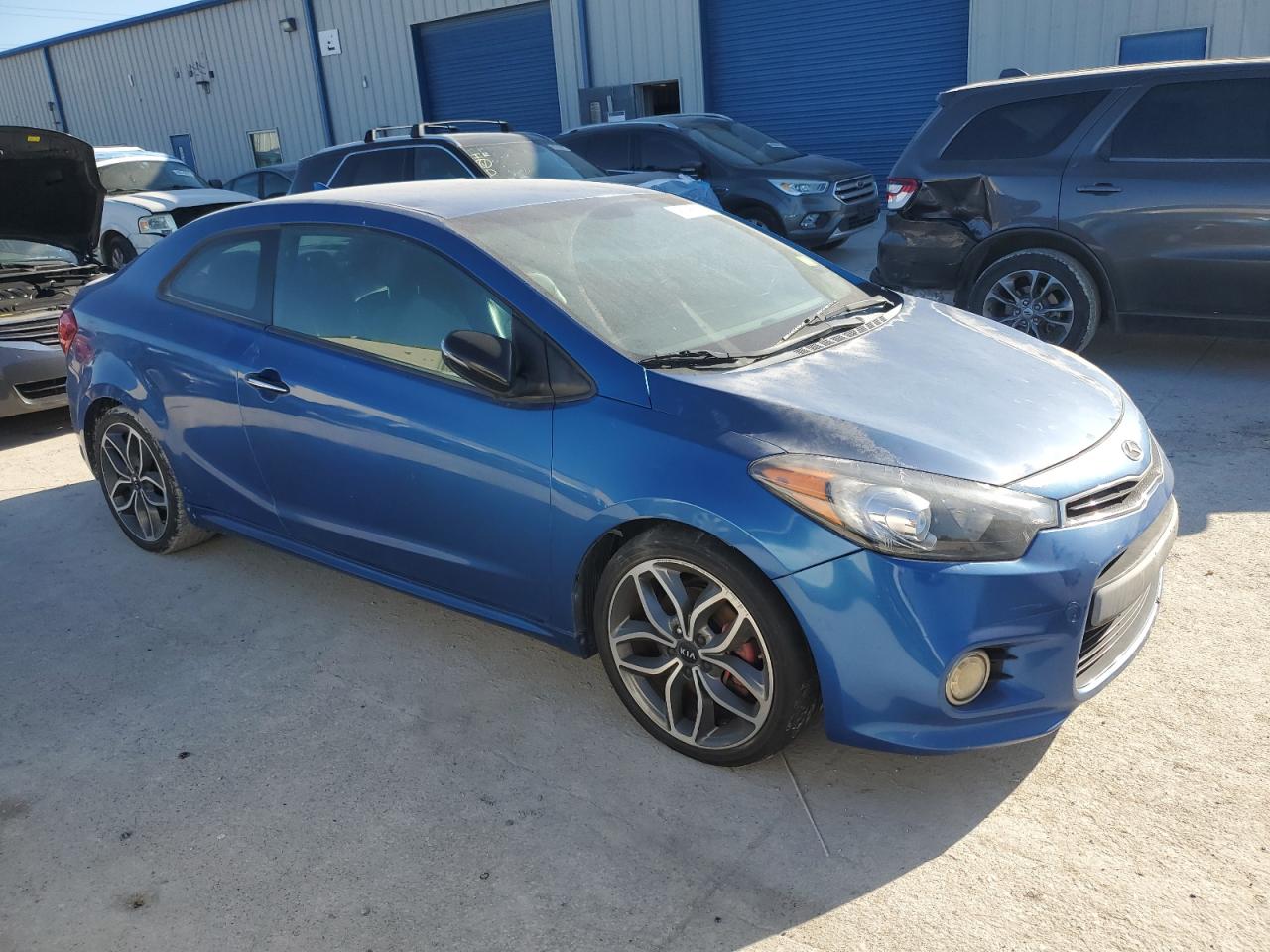 2015 KIA Forte VIN KNAFZ6A35F5345383 Copart auction photo, hail / front end damage thumbnail 4