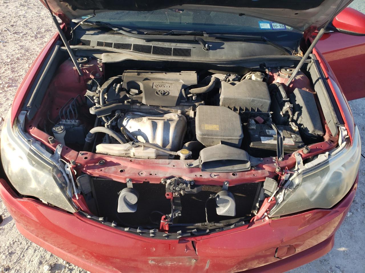 2014 Toyota Camry VIN 4T1BF1FK9EU780615 Copart auction photo, rear end / front end damage thumbnail 11