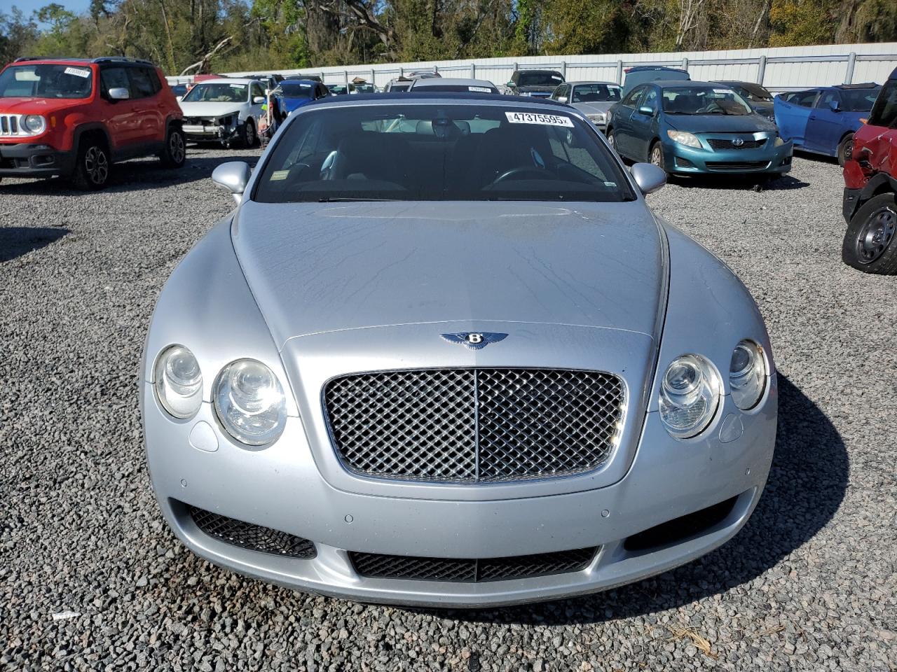 2007 Bentley Continental VIN SCBDR33W57C042958 Copart auction photo, side damage thumbnail 5