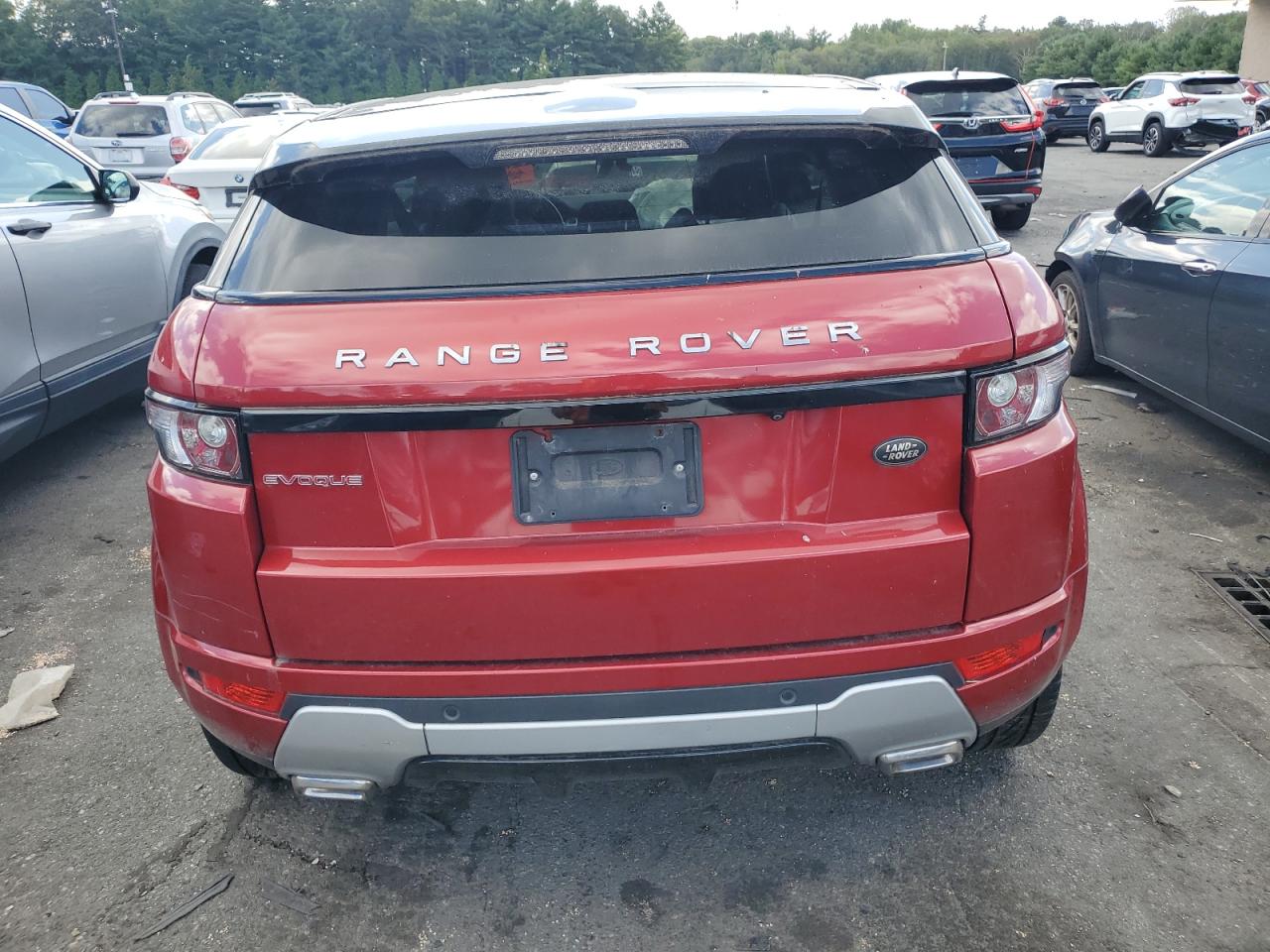 2013 Land Rover Range Rover VIN SALVT1BG6DH730072 Copart auction photo, front end / side damage thumbnail 6
