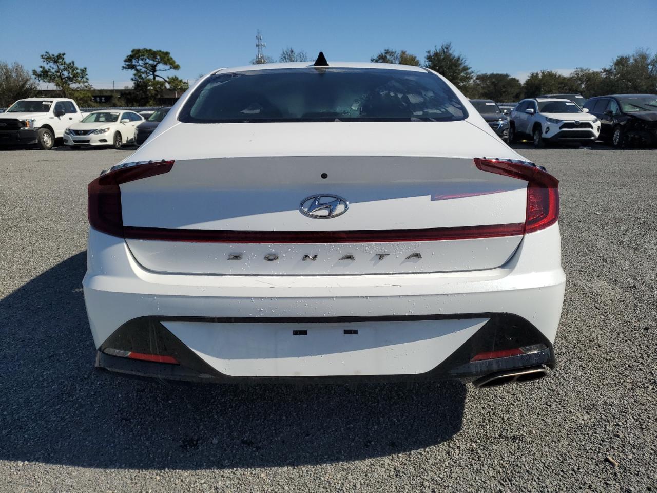 2023 Hyundai Sonata VIN KMHL64JA2PA318745 Copart auction photo, front end damage thumbnail 6