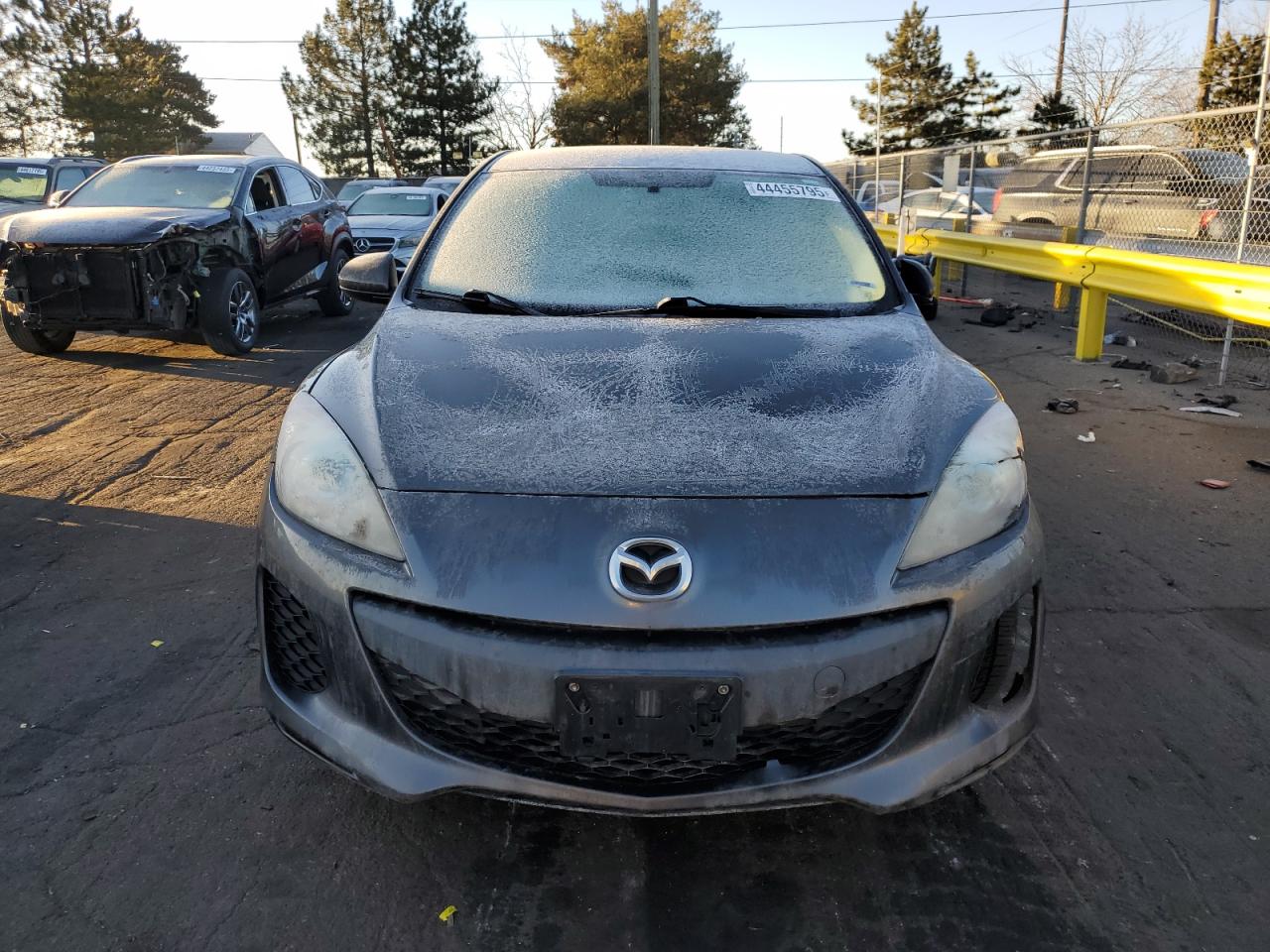 2013 Mazda 3 VIN JM1BL1L75D1757054 Copart auction photo, side / rear end damage thumbnail 5