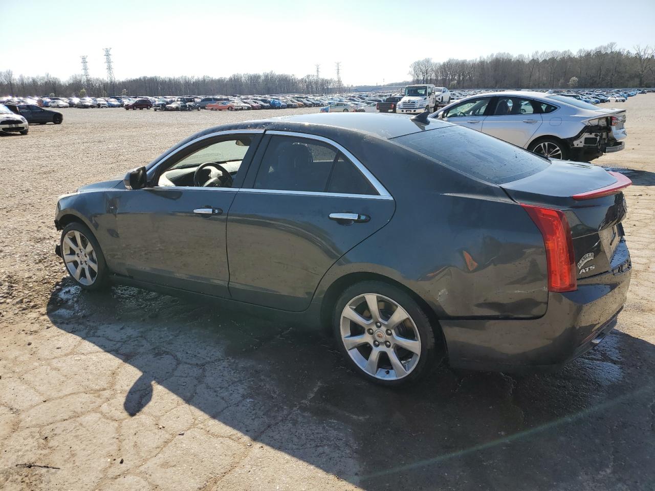 2014 Cadillac ATS VIN 1G6AB5RAXE0118803 Copart auction photo, front end / all over damage thumbnail 2