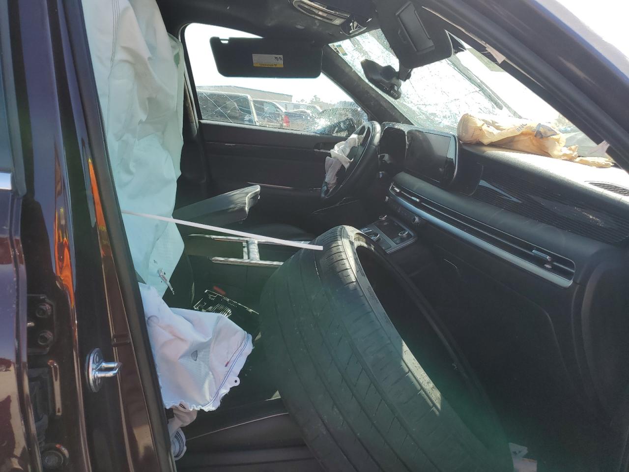 2023 Hyundai Palisade VIN KM8R74GEXPU546959 Copart auction photo, all over damage thumbnail 7