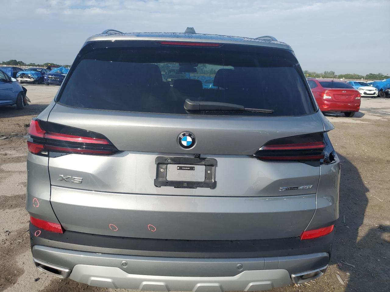 2024 BMW X5 VIN 5UX13EU03R9U92873 Copart auction photo, front end damage thumbnail 6