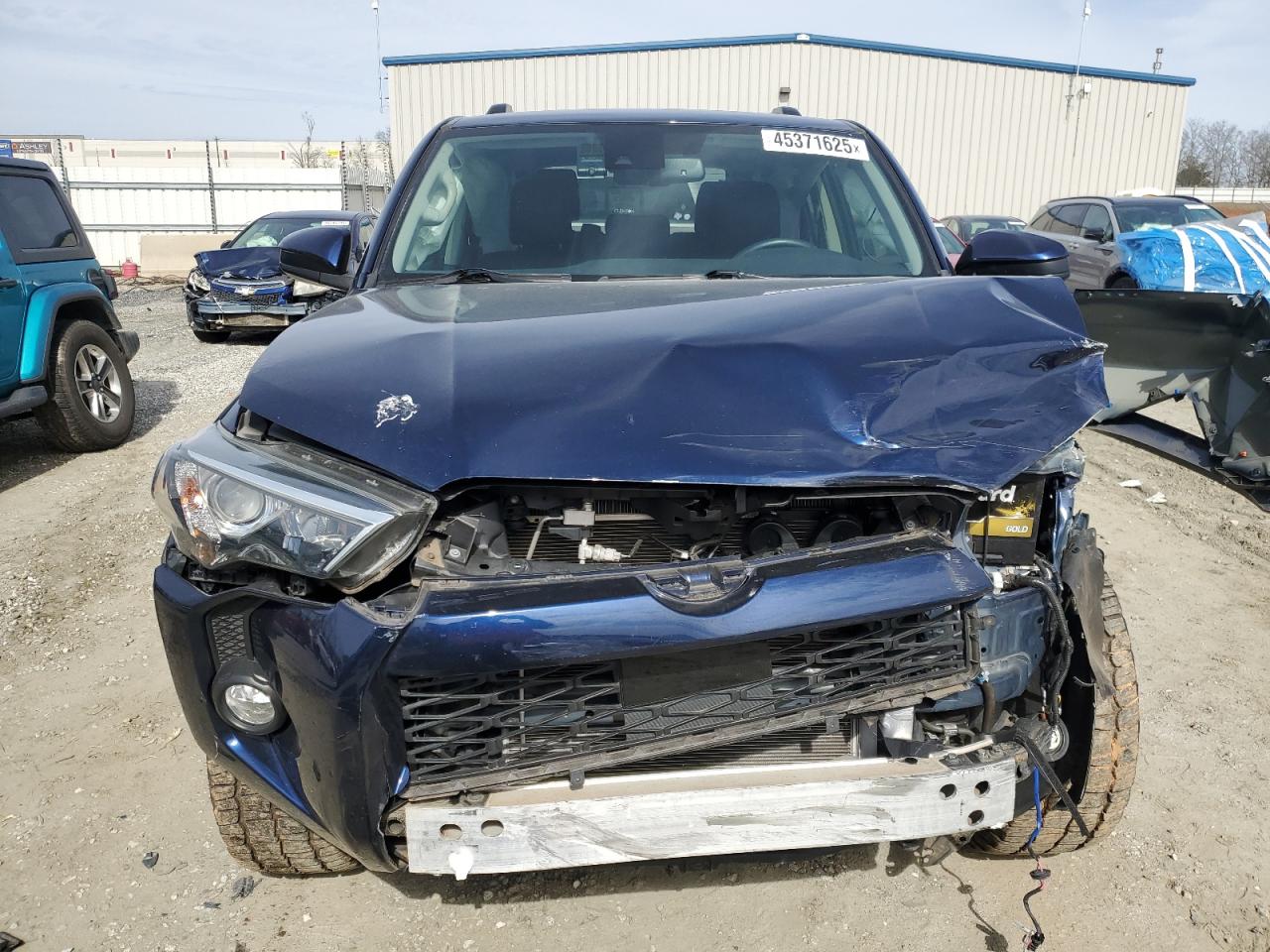 2020 Toyota 4Runner VIN JTEBU5JR9L5781062 Copart auction photo, front end damage thumbnail 5