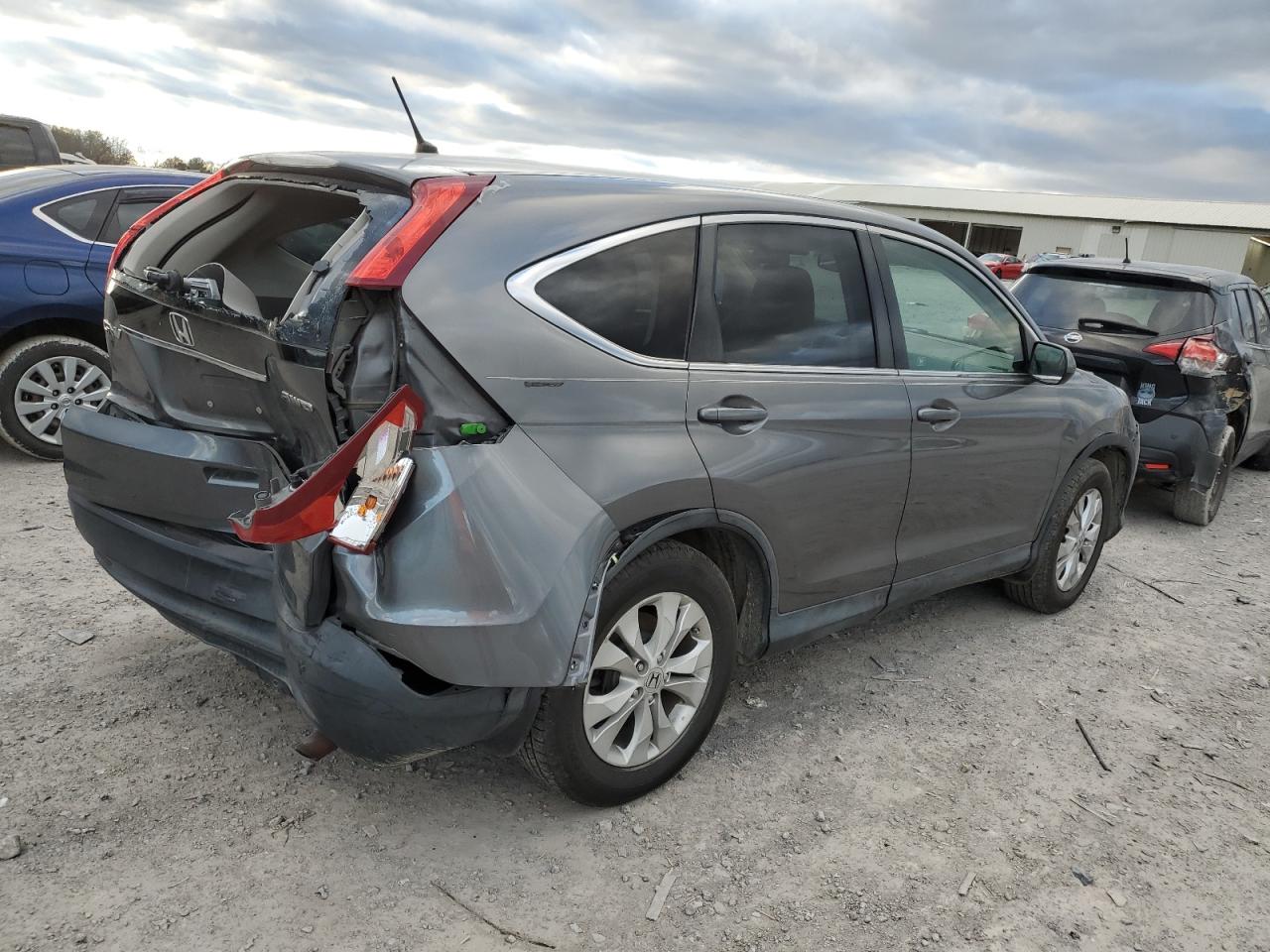 2012 Honda CR-V VIN JHLRM4H58CC000076 Copart auction photo, rear end damage thumbnail 3