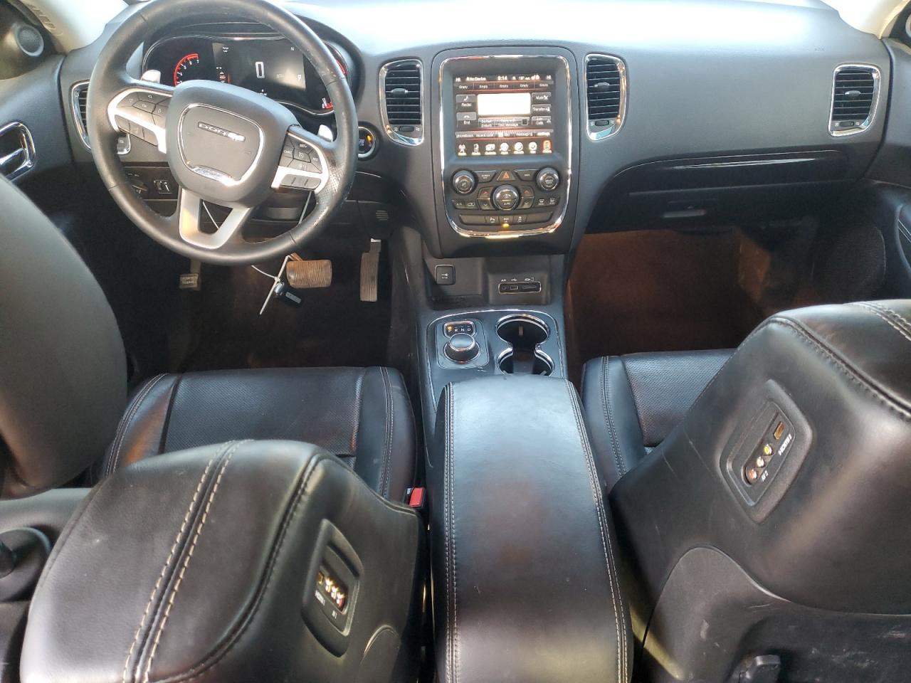 2014 Dodge Durango VIN 1C4SDJET1EC468668 Copart auction photo, front end / side damage thumbnail 8