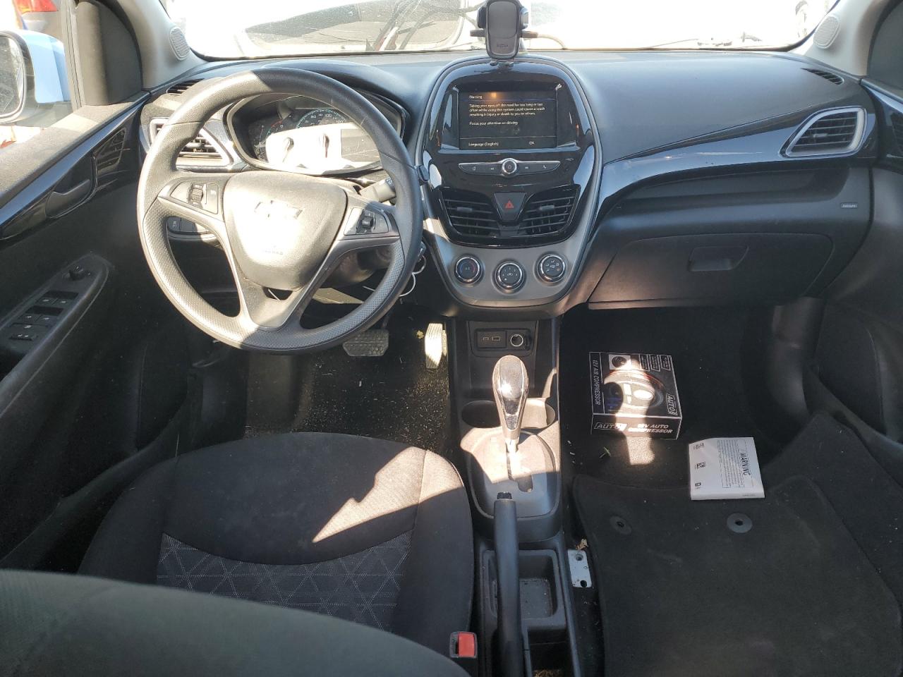 2019 Chevrolet Spark VIN KL8CD6SAXKC751918 Copart auction photo, front end damage thumbnail 8
