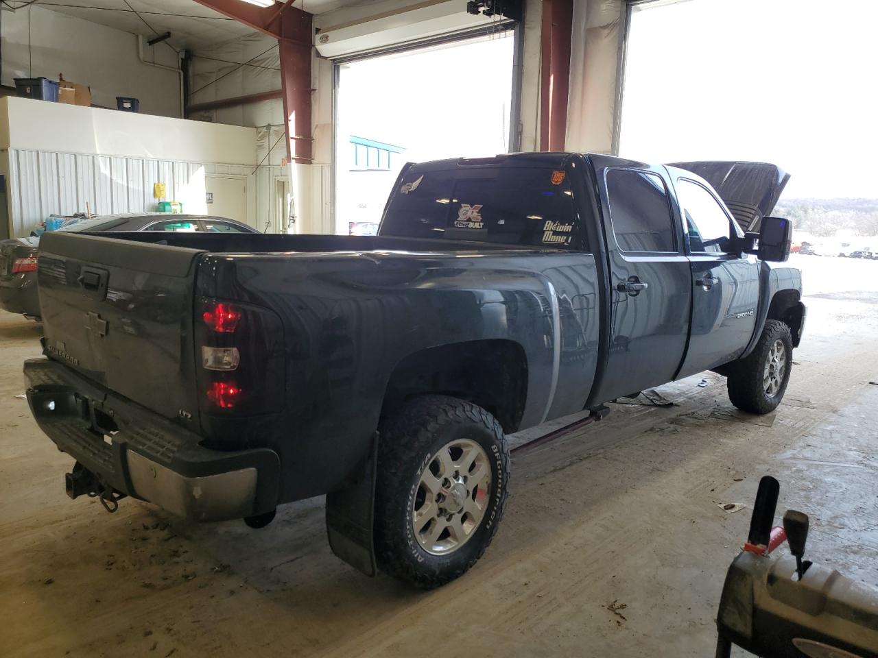 2012 Chevrolet Silverado VIN 1GC1KYE85CF142048 Copart auction photo, all over damage thumbnail 3