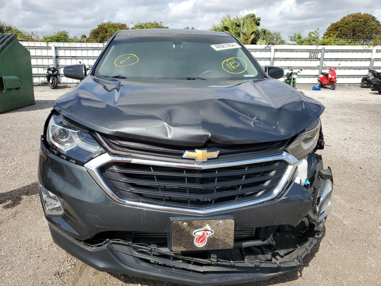 2019 Chevrolet Equinox VIN 2GNAXUEV8K6222234 Copart auction photo, front end damage thumbnail 5