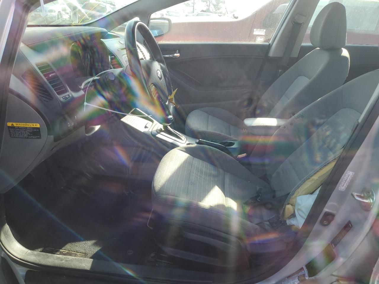 2014 KIA Forte VIN KNAFX4A82E5127910 Copart auction photo, side damage thumbnail 7