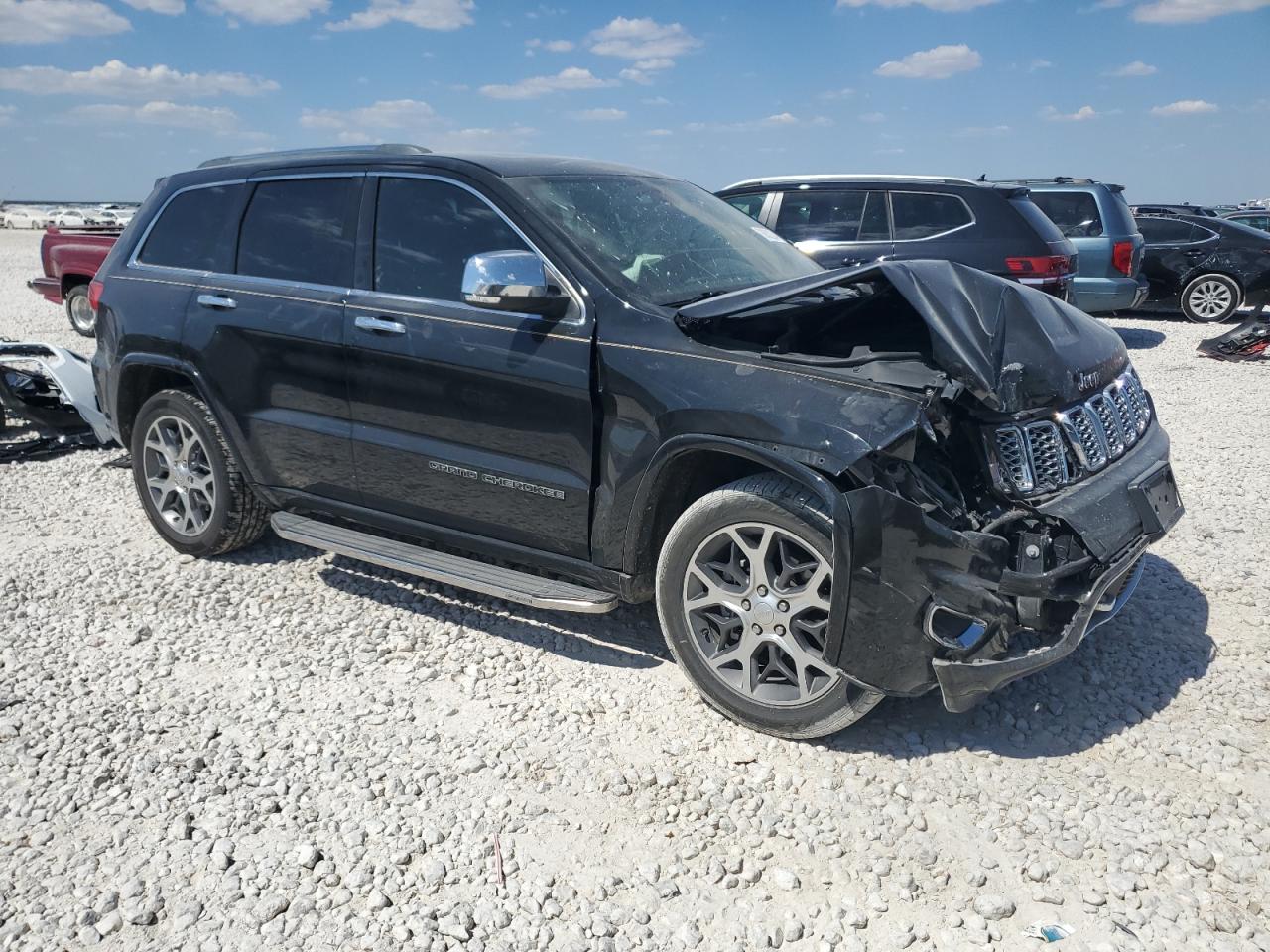 2019 Jeep Grand Cherokee VIN 1C4RJECG8KC615617 Copart auction photo, front end damage thumbnail 4