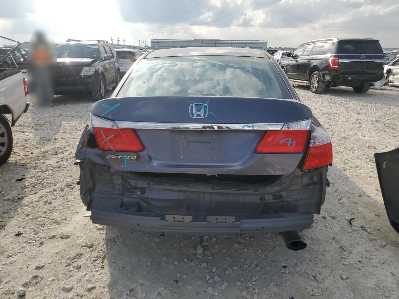 2014 Honda Accord VIN 1HGCR2F33EA150705 Copart auction photo, all over damage thumbnail 6