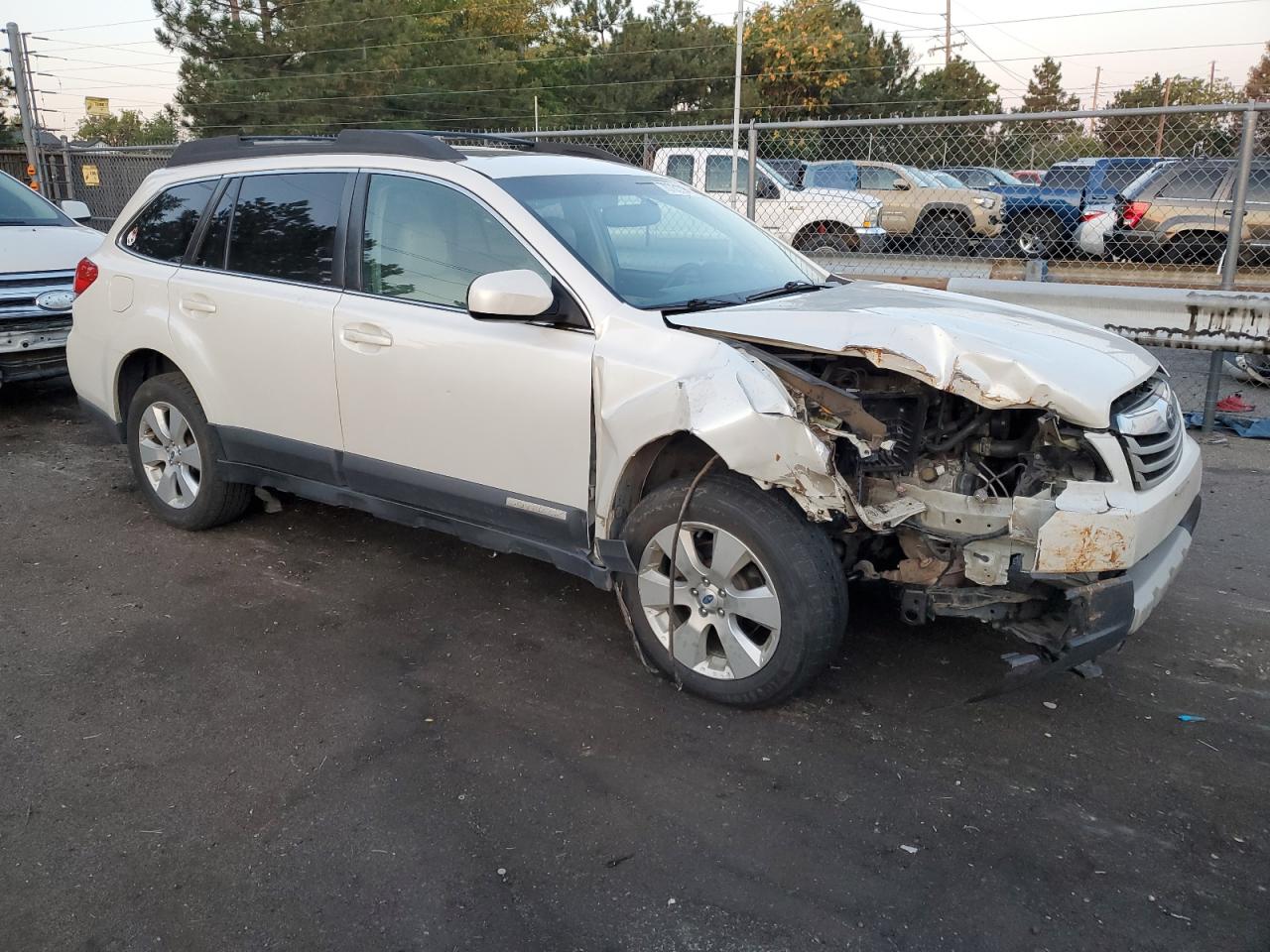 2011 Subaru Outback VIN 4S4BRCKC2B3425207 Copart auction photo, front end damage thumbnail 4