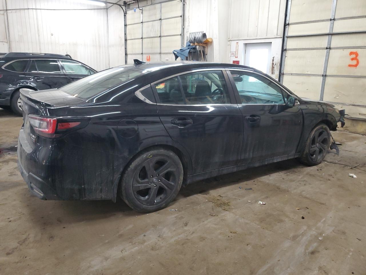 2020 Subaru Legacy VIN 4S3BWAF65L3013239 Copart auction photo, front end / rear end damage thumbnail 3