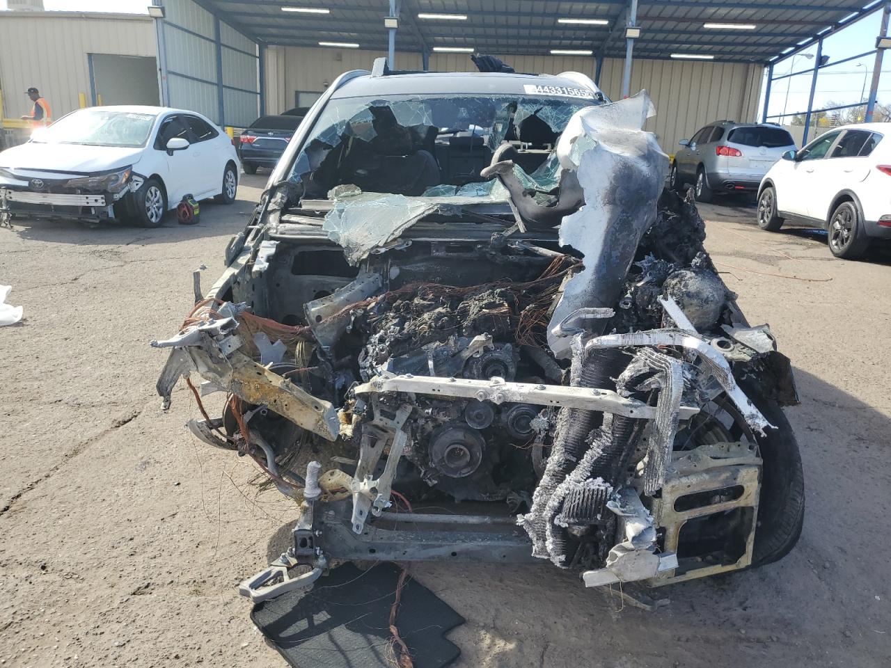 2024 BMW X3 VIN 5UX43DP07R9V35274 Copart auction photo, burn / all over damage thumbnail 5