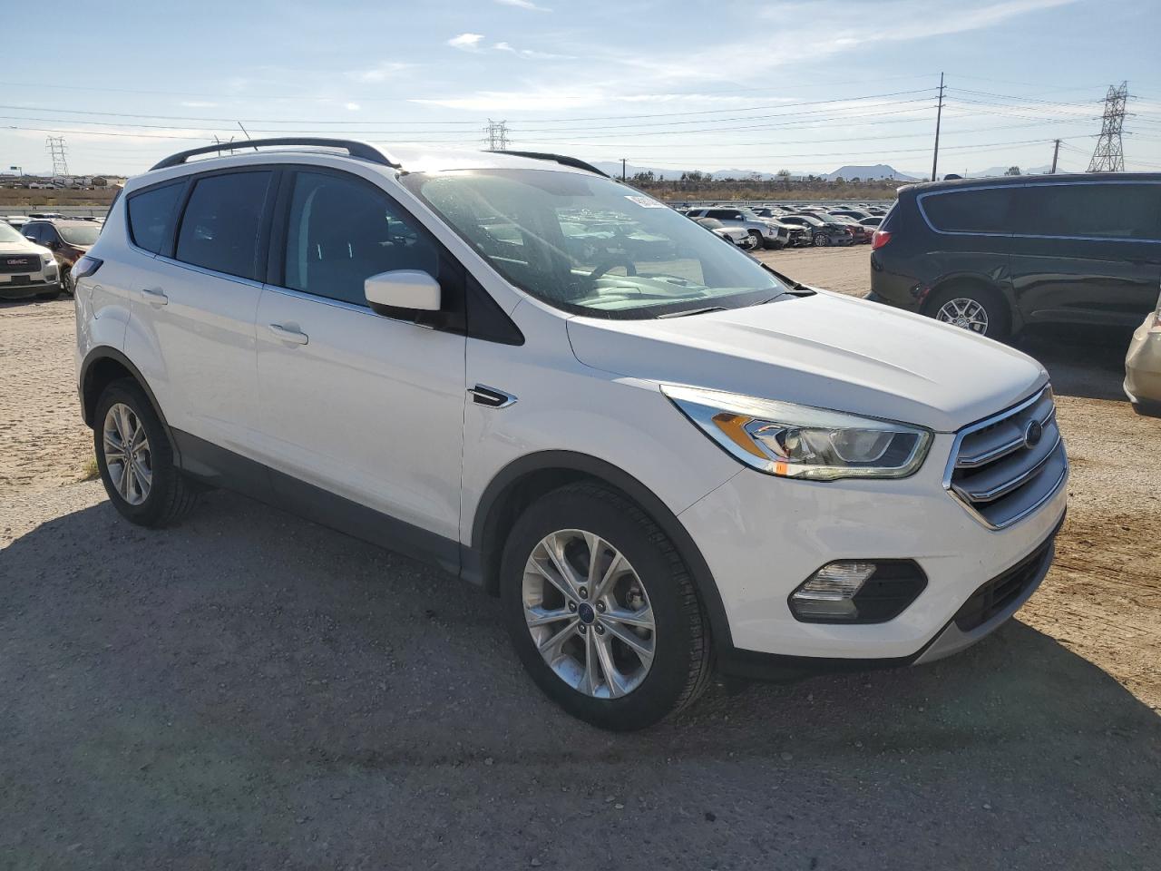 2017 Ford Escape VIN 1FMCU0GD9HUB68195 Copart auction photo, mechanical damage thumbnail 4