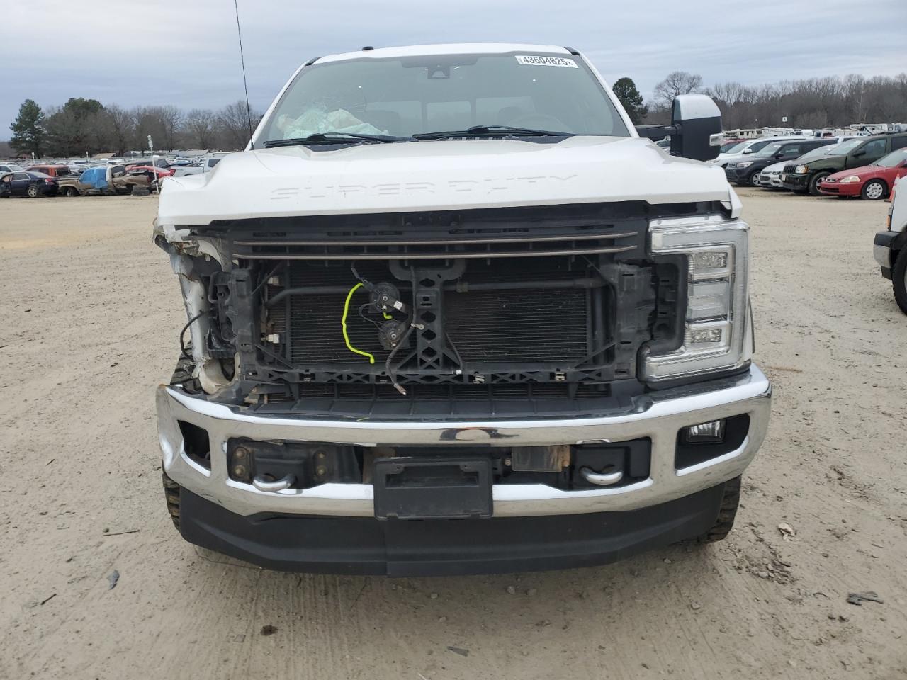 2018 Ford F250 VIN 1FT7W2BT8JEC17011 Copart auction photo, front end / side damage thumbnail 5