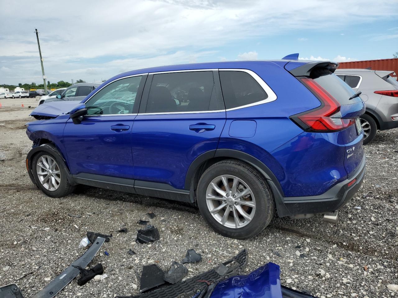 2024 Honda CR-V VIN 2HKRS3H73RH300183 Copart auction photo, front end damage thumbnail 2