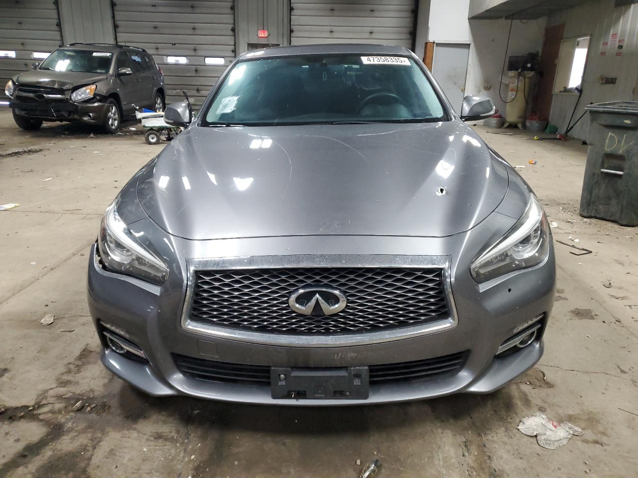 2017 Infiniti Q50 VIN JN1EV7AP9HM732162 Copart auction photo, vandalism / all over damage thumbnail 5