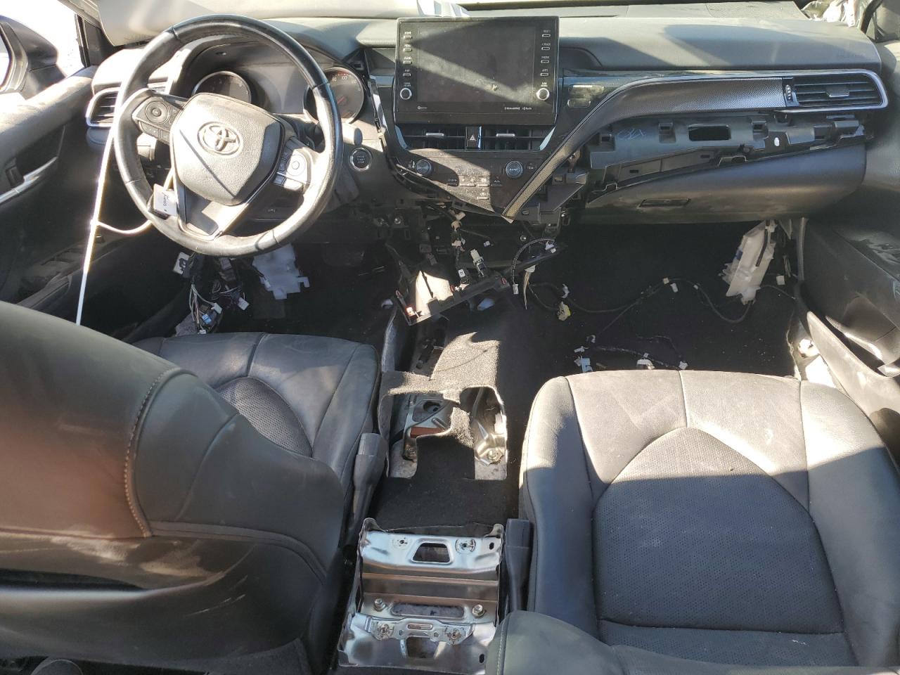 2021 Toyota Camry VIN 4T1K61AK8MU580220 Copart auction photo, front end / stripped damage thumbnail 8