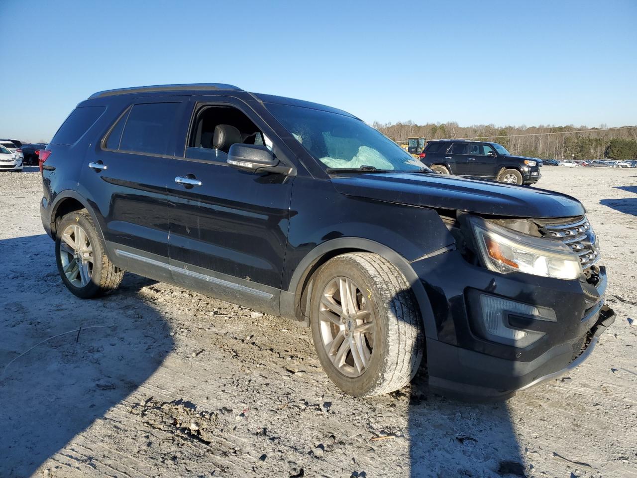 2017 Ford Explorer VIN 1FM5K7F87HGA54254 Copart auction photo, front end / rear end damage thumbnail 4