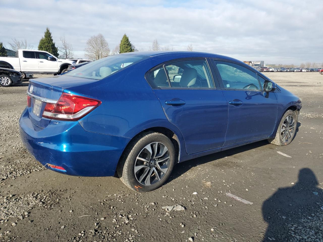 2013 Honda Civic VIN 19XFB2F83DE228620 Copart auction photo, front end damage thumbnail 3