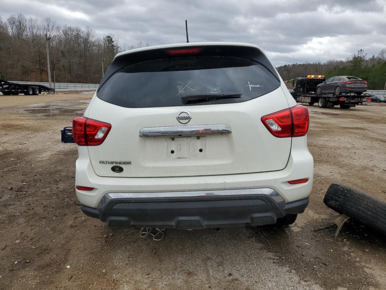 2017 Nissan Pathfinder VIN 5N1DR2MN8HC636535 Copart auction photo, front end damage thumbnail 6