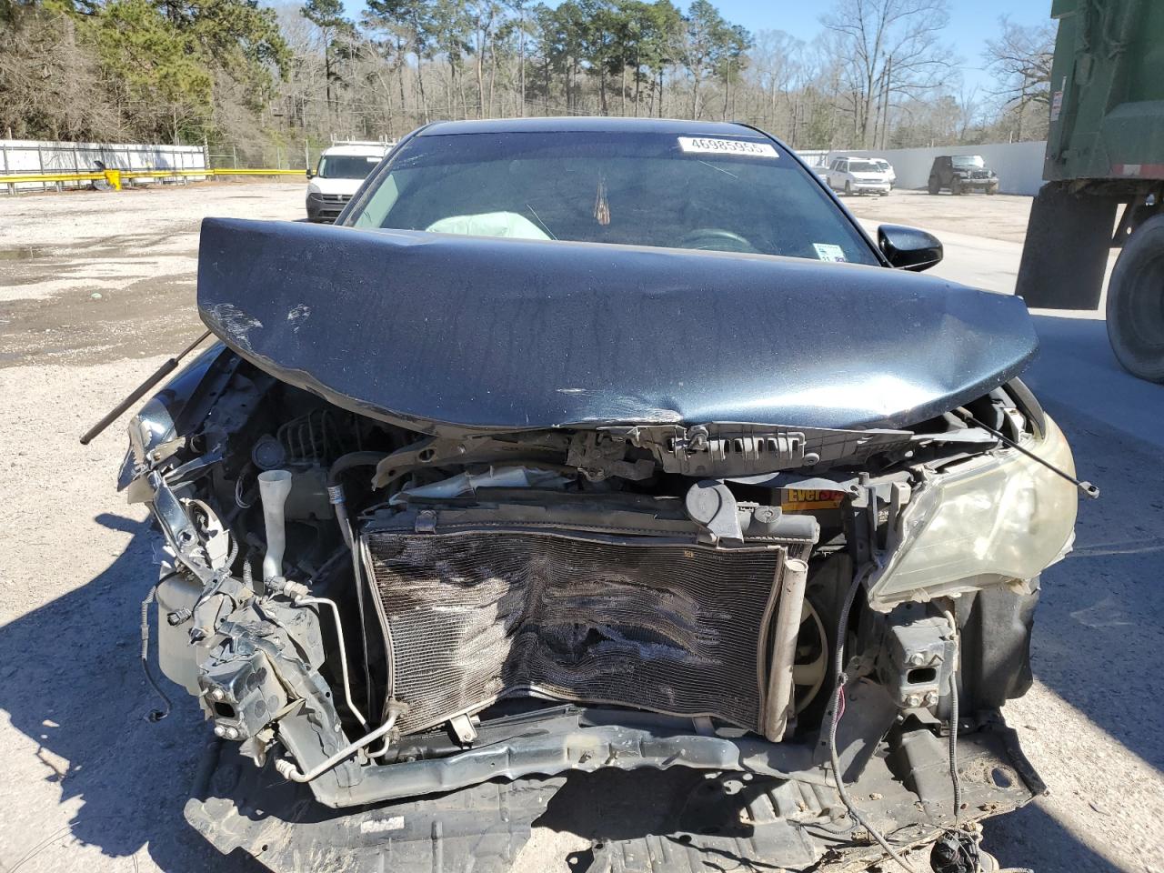 2013 Toyota Camry VIN 4T1BF1FK4DU255640 Copart auction photo, front end damage thumbnail 5
