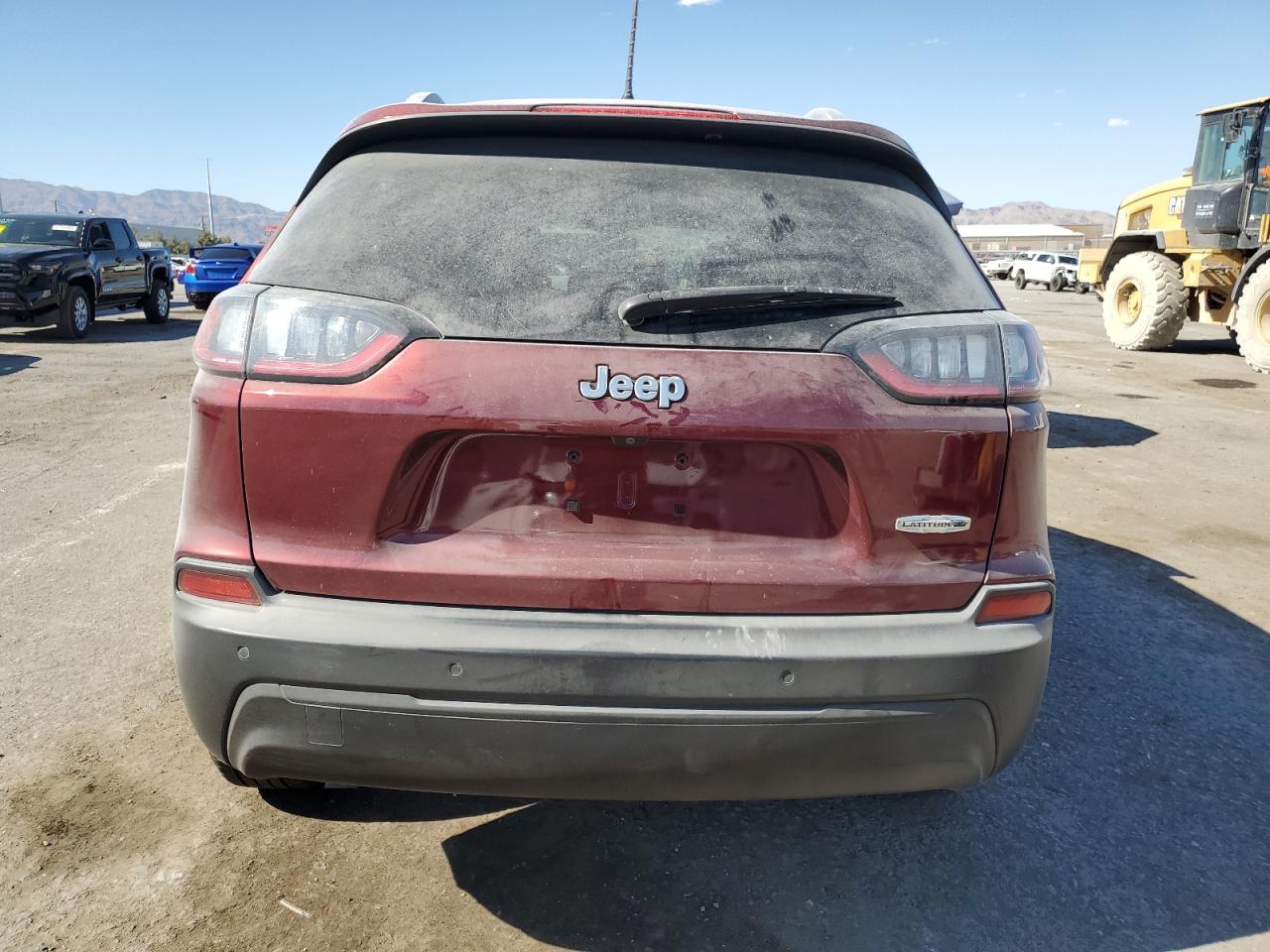 2020 Jeep Grand Cherokee VIN 1C4PJLLB2LD593108 Copart auction photo, side / front end damage thumbnail 6