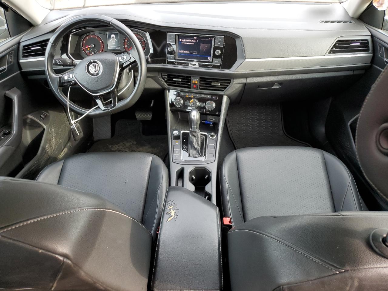 2019 Volkswagen Jetta VIN 3VWC57BU7KM124349 Copart auction photo, rear end / side damage thumbnail 8