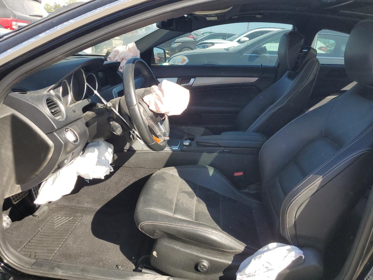 2012 Mercedes-Benz C-klasse VIN WDDGJ4HB6CF929349 Copart auction photo, rear end / front end damage thumbnail 7