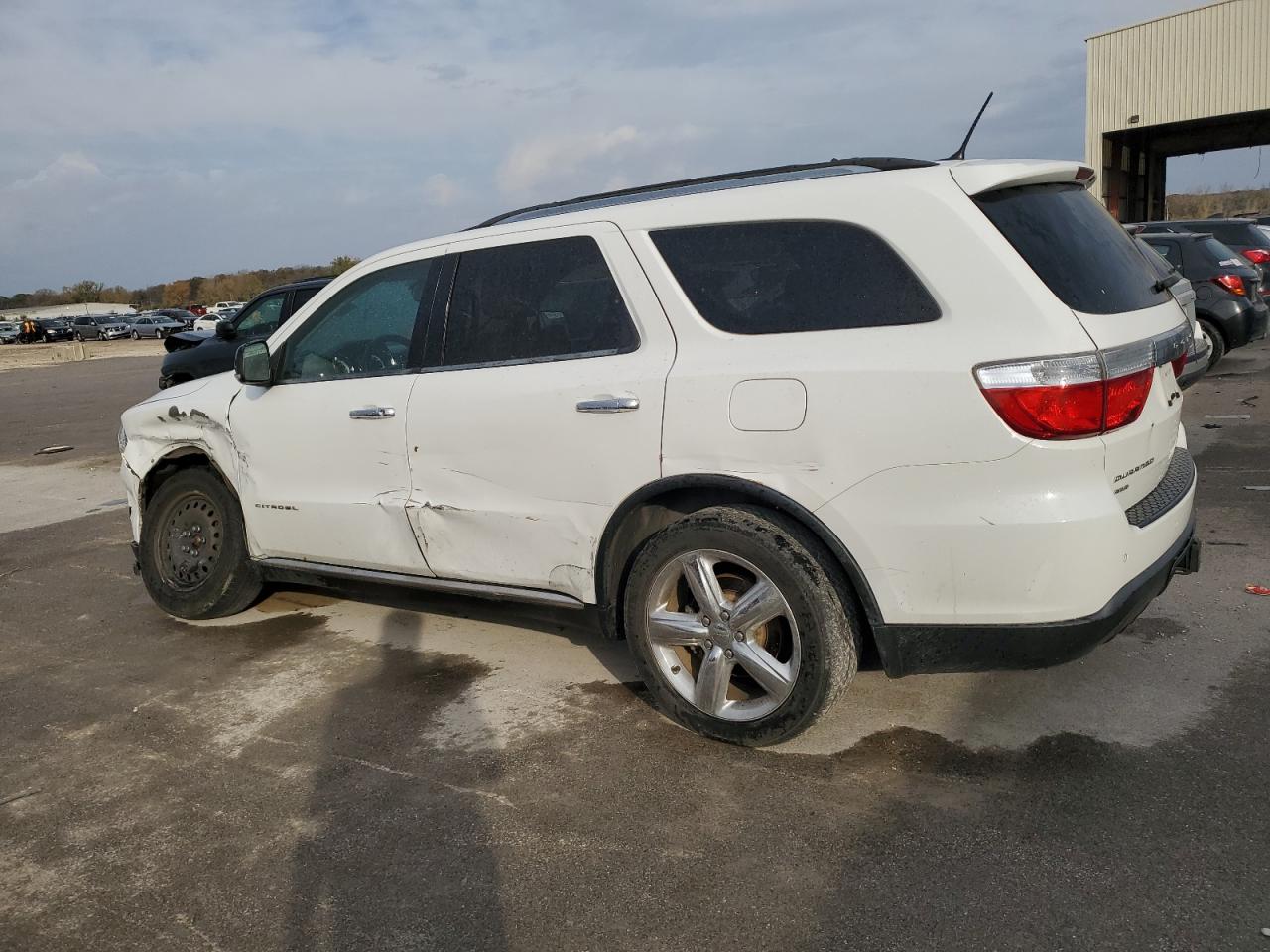 2013 Dodge Durango VIN 1C4RDJEG1DC661130 Copart auction photo, front end / side damage thumbnail 2