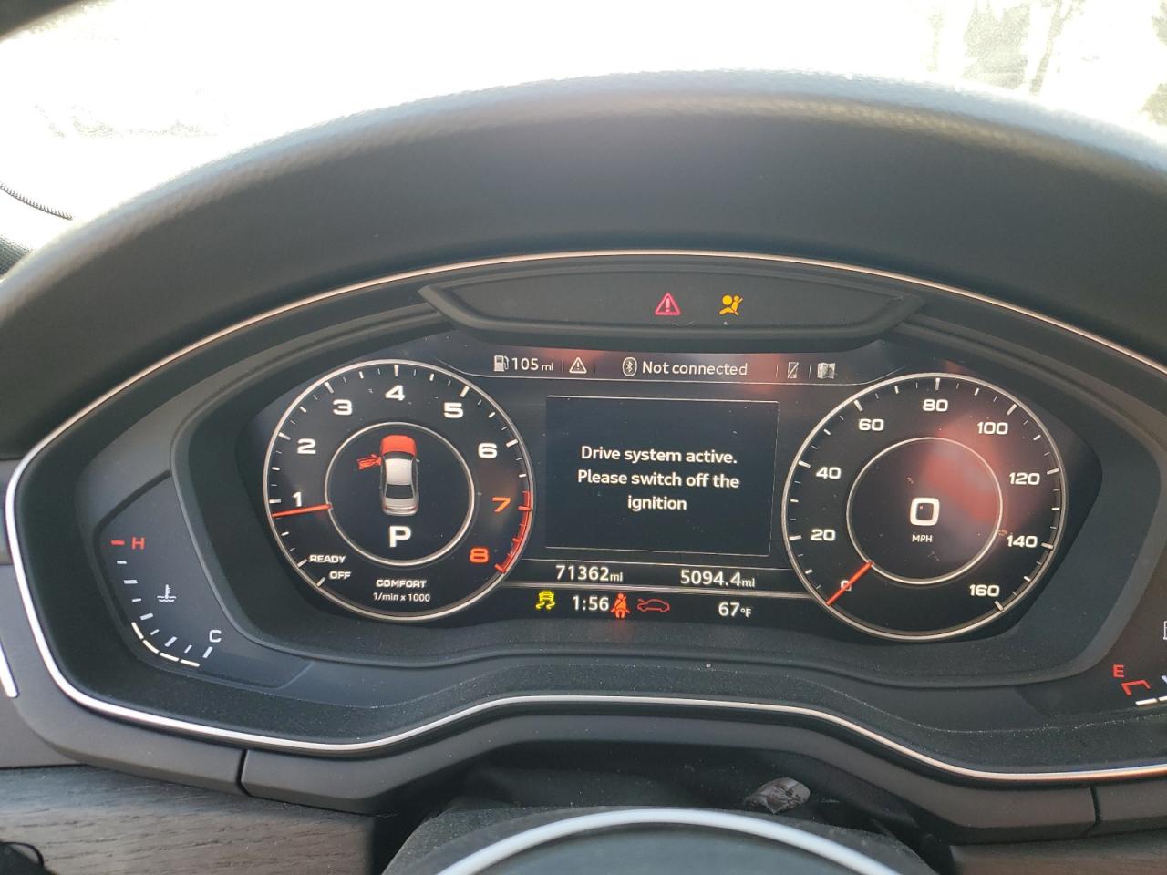 2018 Audi A4 VIN WAUENAF49JA104390 Copart auction photo, all over damage thumbnail 9