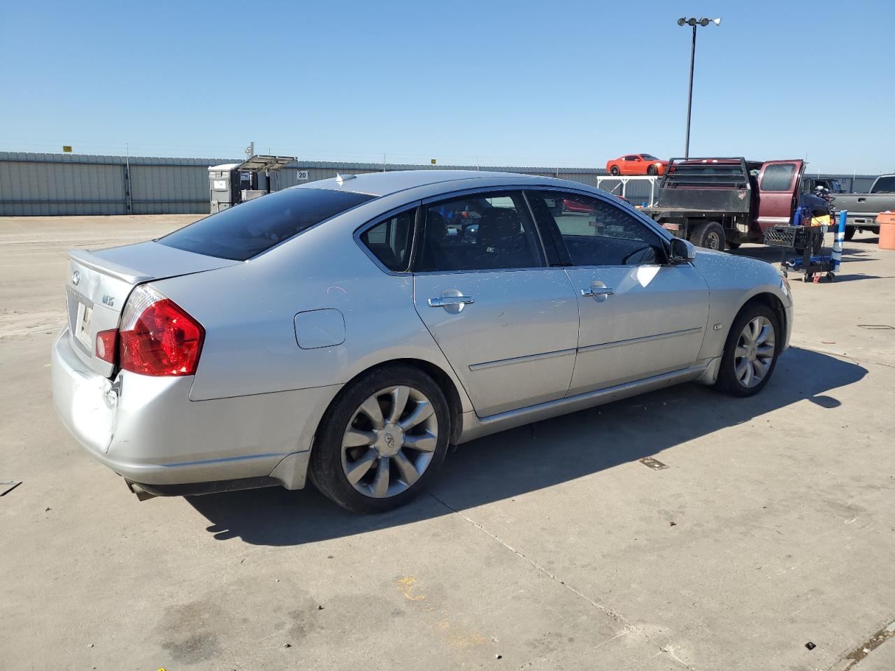 2006 Infiniti M VIN JNKAY01E26M117196 Copart auction photo, rear end damage thumbnail 3