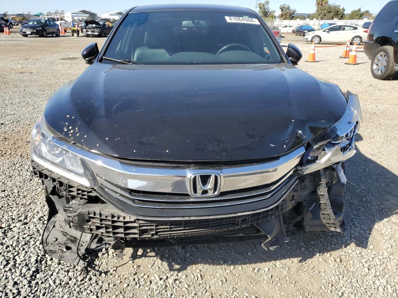 2017 Honda Accord VIN 1HGCR2F11HA270974 Copart auction photo, front end damage thumbnail 5