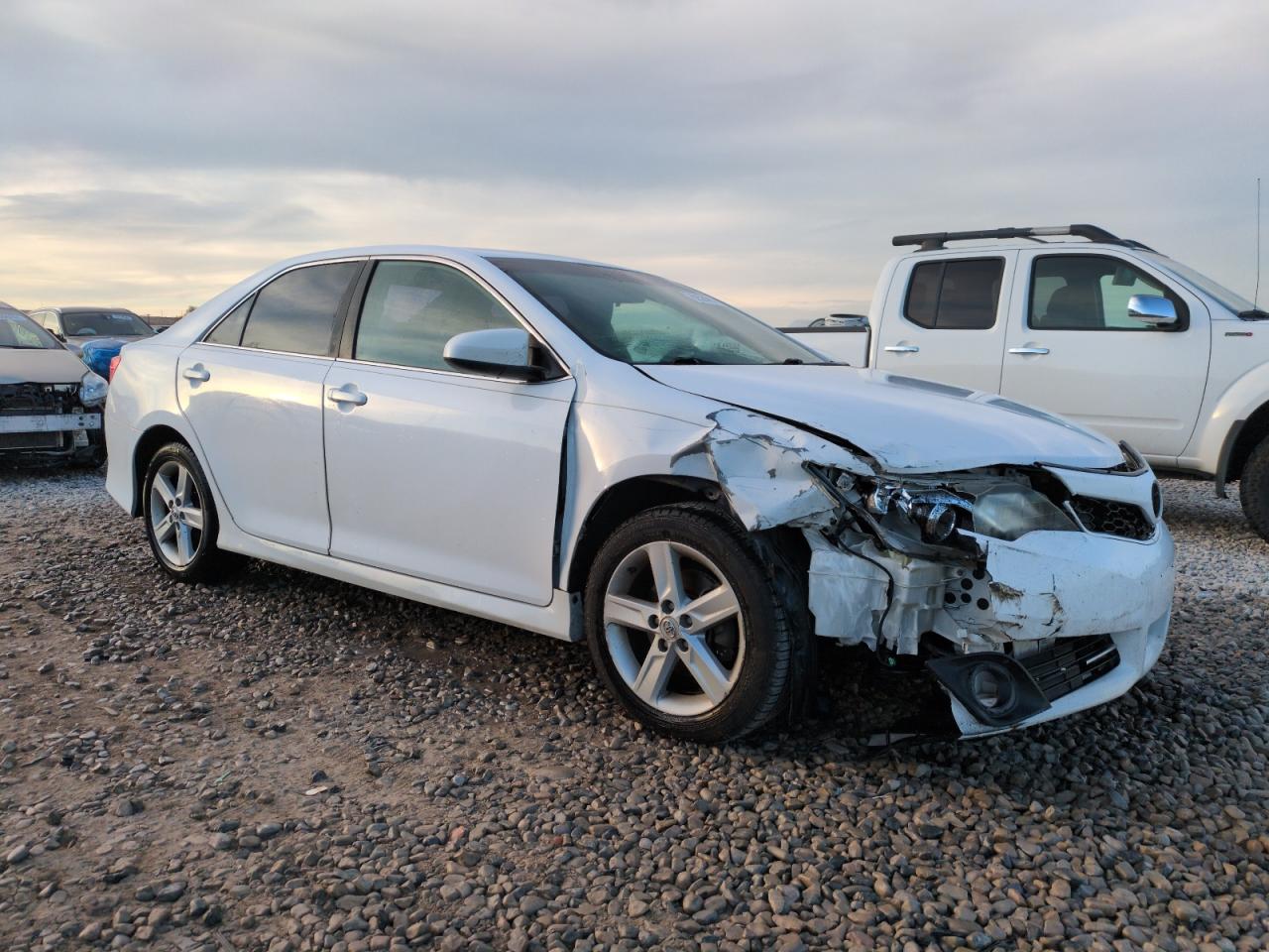 2012 Toyota Camry VIN 4T1BF1FK2CU123281 Copart auction photo, front end damage thumbnail 4