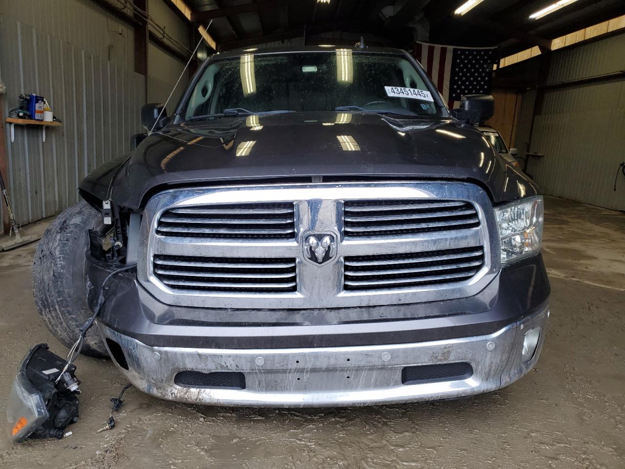 2016 RAM 1500 VIN 3C6RR7LT3GG240622 Copart auction photo, front end damage thumbnail 5