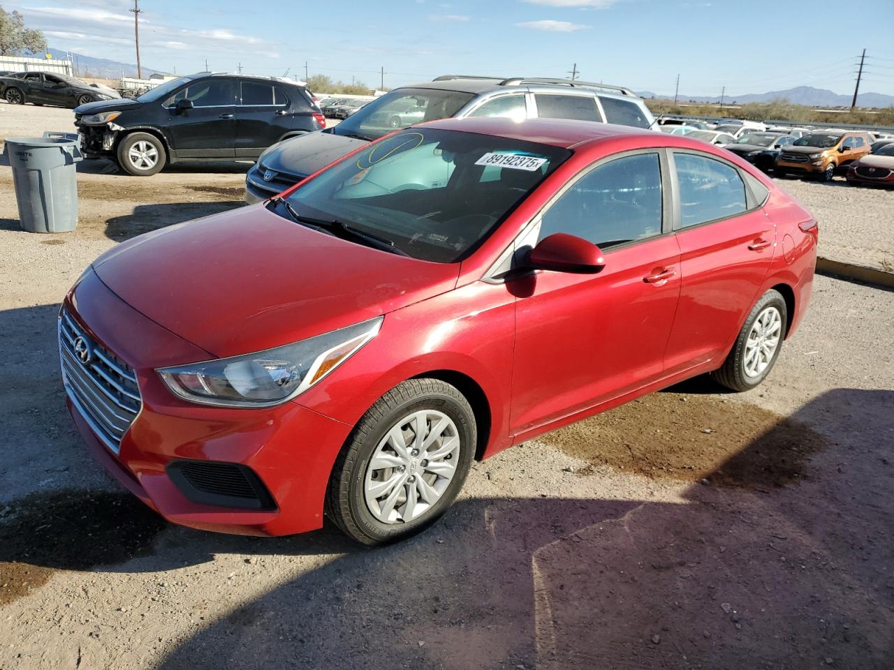 2019 Hyundai Accent VIN 3KPC24A39KE071540