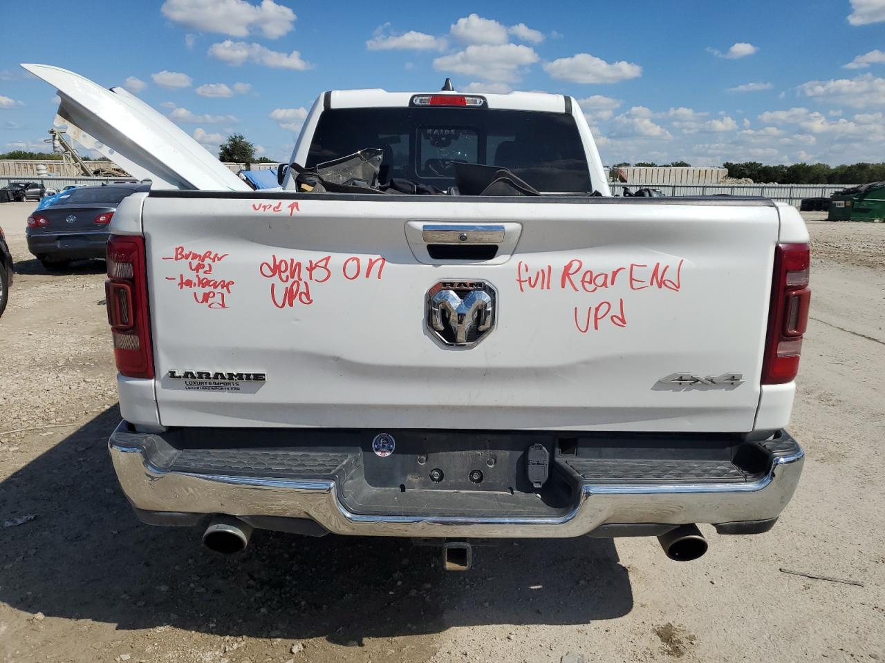 2020 RAM 1500 VIN 1C6SRFDT2LN254099 Copart auction photo, front end damage thumbnail 6